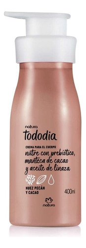 Cremas Para El Cuerpo Natura Tododia Nuez Pecan y Cacao 400 Ml