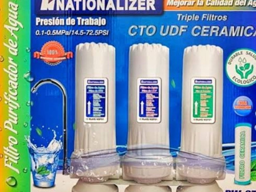 Filtro De  Agua Ceramica Nationalizer