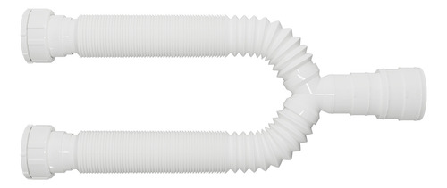 Sifão Tubo Extensivo Duplo Branco 70 Cm Don Artesano