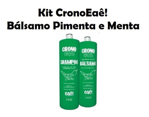 Combo Cabelo 2 Kits Ressecados  Original Pimenta E Menta