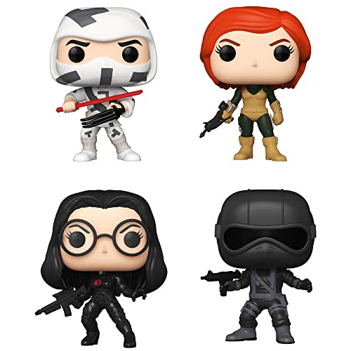 Set De Coleccionista Funko Pop Gi Joe: Scarlett, La Baronesa