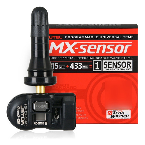 Kit 4 Sensores Programables Autel Tpms Mx-sensor 315-433 Mhz
