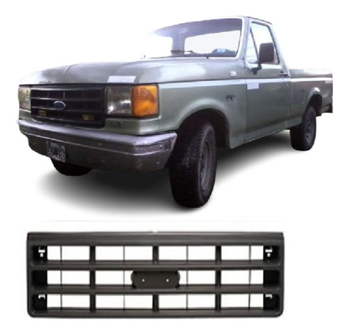 Parrilla Ford F-100 1988/1989/1990/1991/1992/93/94/1995 Gris