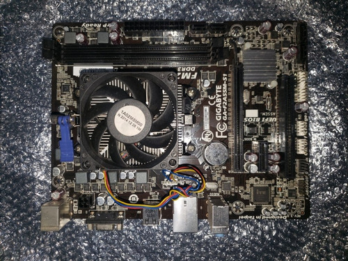 Placa Mãe Gigabyte Ga-f2a55m-s1 Ddr3 Fm2/fm2+ S/ Processador