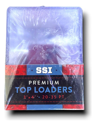 Top Loaders Premium 3x4 -20-35pt Toploader Con 25 Piezas-tcg Primium Top Loaers 3x4 - 20-35pt Inglés (Usado)