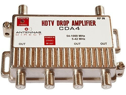 Amplificador De Distribucion Dtv De 4 Puertos - Cda4