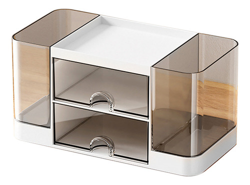 Caja De Almacenamiento Con Portalápices, Tipo Cajón, Escrito