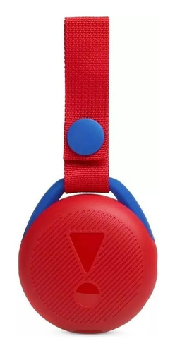 Imagen 3 de 3 de Parlante JBL JR Pop portátil con bluetooth waterproof apple red 110V/220V