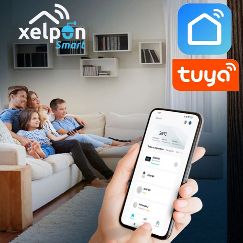 Hub Central Zigbee Mesh Smart Gateway Wifi + Ble Tuya Alexa
