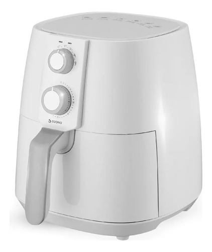 Freidora De Aire Suono Air Fryer 3.8 L Mecánico 1450 W Color Blanco