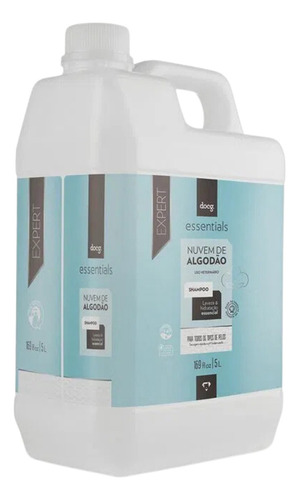 Shampoo Pet Nuvem De Algodão Profissional 5 Litros Docg Pro