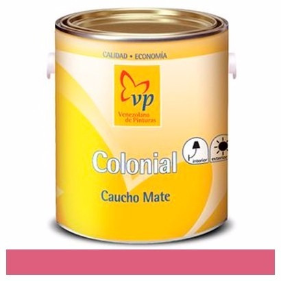 Galon Pintura Vp Colonial Clase C Rosa Coral