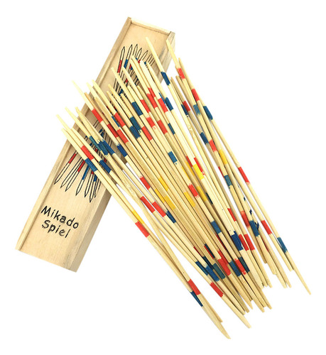 I Traditional Mikado Spiel Pick Up Sticks With Box Game