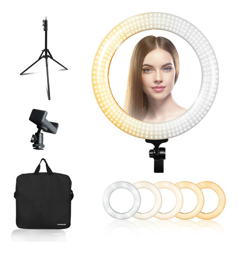 Led Ring Light 14 Inch Aro Led Dual Dimmer