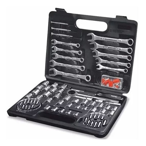 Juego Kit 100 Piezas Tubos Llaves Accesorios Pretul 22980