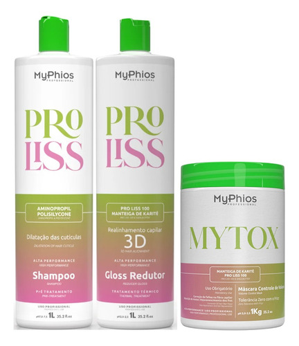 Myphios Selagem Kit + Btx Mytox 1 kilo