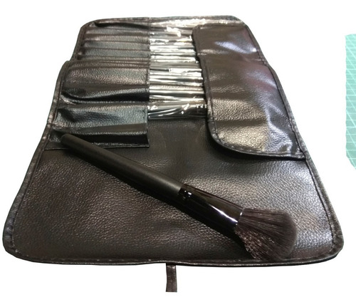 Imagen 2 de 6 de Set De Maquillaje Pinceles Profesional 12pcs Electroimporta