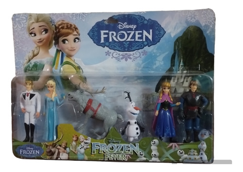 Muñecas Frozen Libre Soy Ana Elsa Olaf X6 Figuras Muñecos