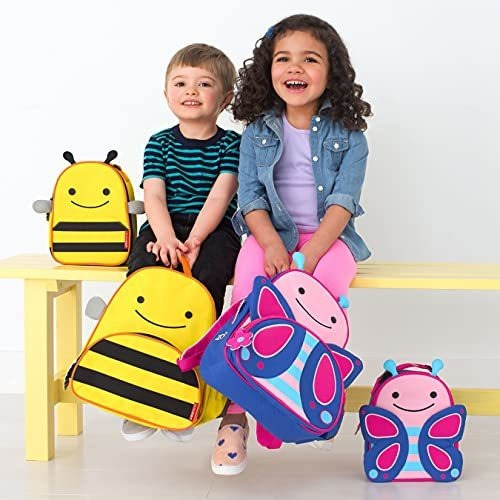 Imagen 4 de 6 de Skip Hop Toddler Backpack, Zoo Edades Preescolares 2-4, Mari