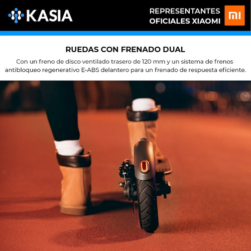 Scooter Electrico Xiaomi M365 Luces 40km Foston