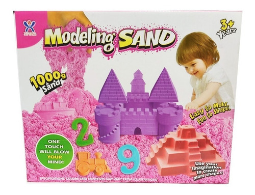 Masa Modelar Arena Kinetica Magica Sand Moldes * Sheshu Toys