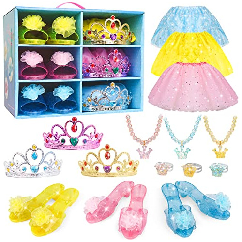 Princess Dress Up Little Girls Juguetes De Princesa Fal...