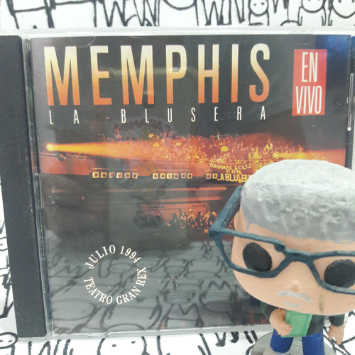 Memphis La Blusera - En Vivo - Cd Usado