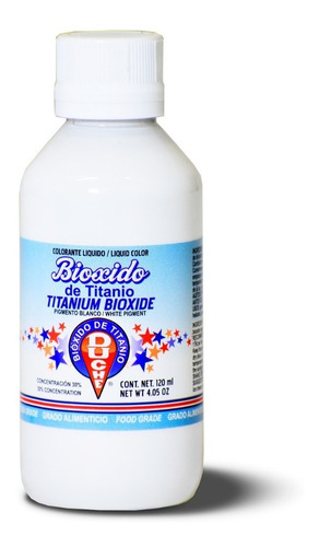 Imagen 1 de 2 de Bioxido De Titanio Al 30% Duché 120ml