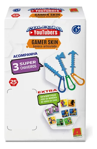 Boneco Articulado Minecraft Zoom 25 cm Algazarra | Parcelamento