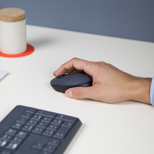Kit Teclado E Mouse Sem Fio Mk235 Usb Abnt2 Logitech
