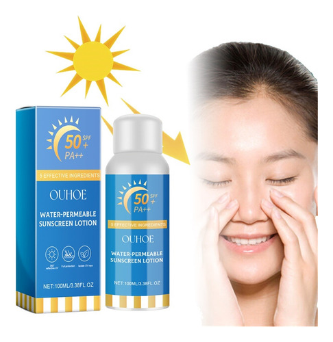 Spray Protector Solar Hidratante, Ligero Y Aislante, 100 Ml,