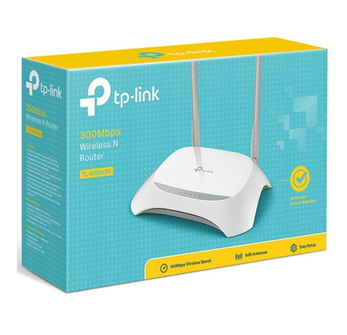 Stock! Tp-link Router Inalambrico Wifi 2.4ghz N 300mbps 840n