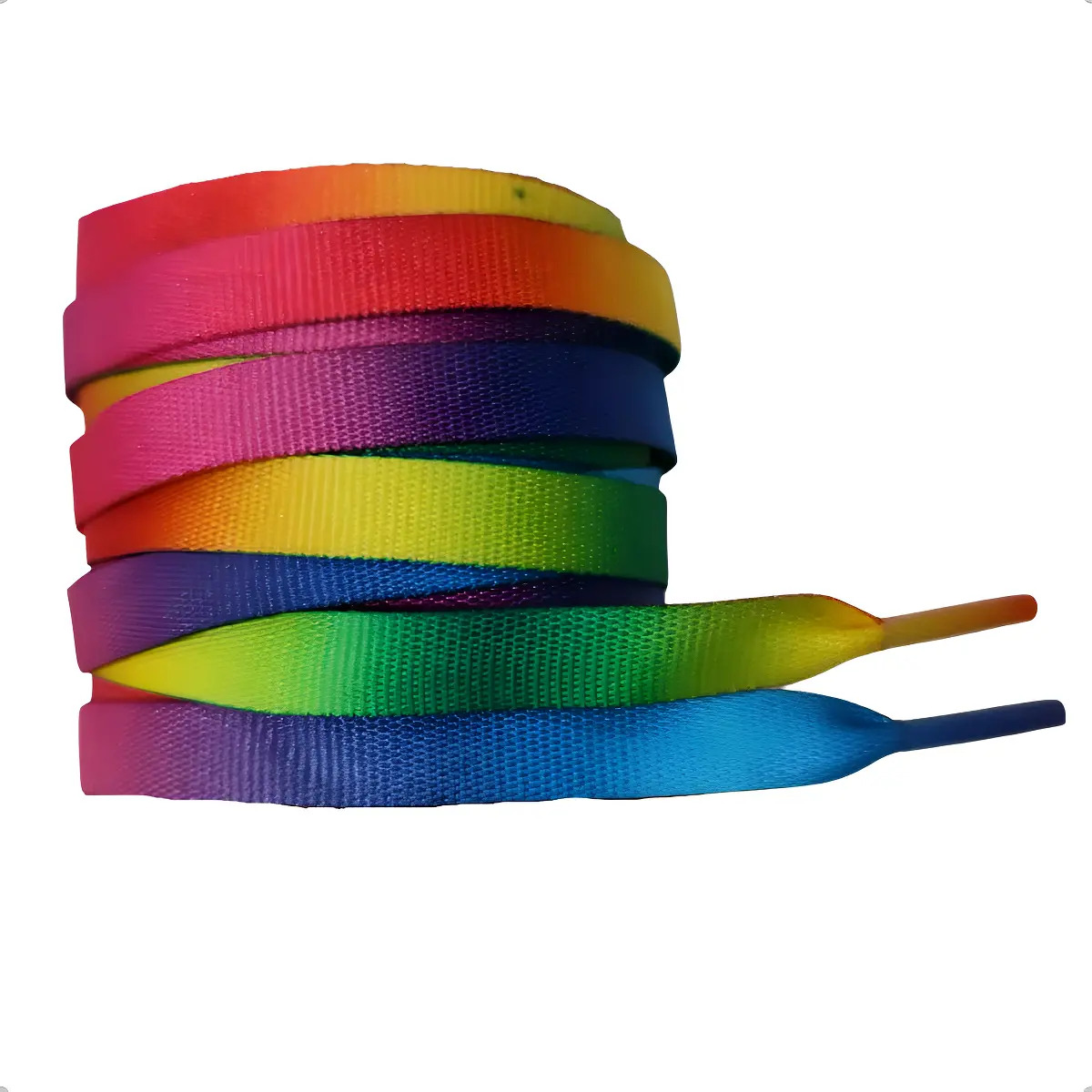 Cadarço Atacador 1,20cm Colorido Lgbt Tenis Bermudas
