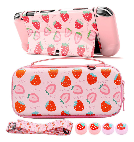 Para Kit De Accesorios Funda Para Nintendo Switch Oled