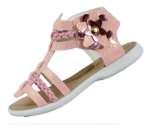 Sandalias Niña Huarache  Velcro Moda Girls Comoda Suave