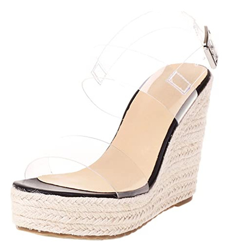 Varecola Espadrille Correas Claras Sandali B09w8lql8b_030424