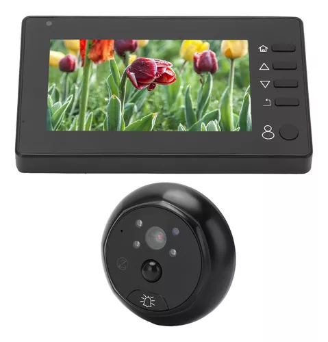 La cámara de vídeo digital de la puerta de la puerta de mirilla