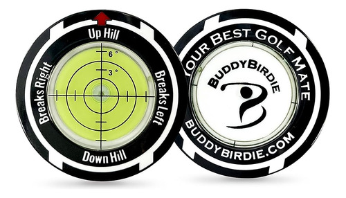 Buddybirdie Birdie Putt Green Reader Pro | Poker Chip Style 