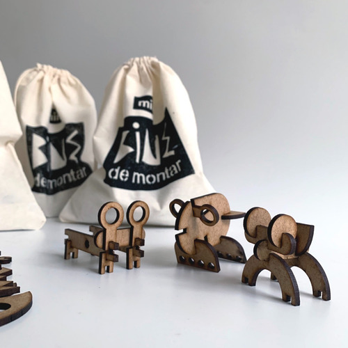 Mini Bine De Montar - Brinquedo Didático Educativo.