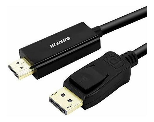 Cable Adaptador Displayport A Hdmi Cable De 6 Pies, Benfei D