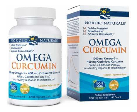 Nordic Naturals Omega 3 Con Curcuma Y Glutathione