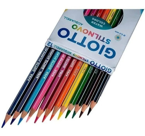 Lapices De Colores Giotto Stilnovo Acuarelables X12 Uni