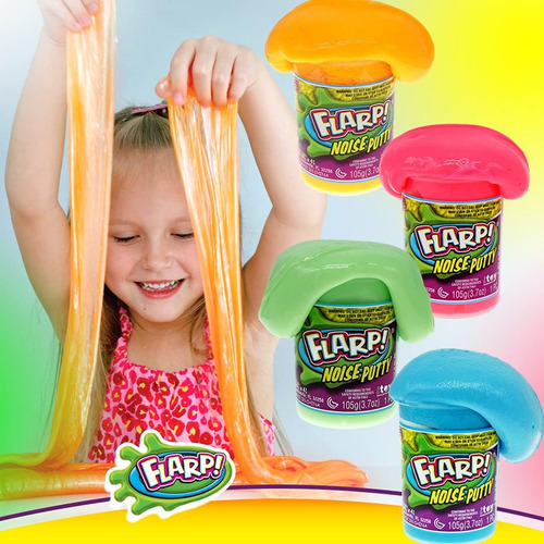Ja-ru Scented Flarp Noise Putty (1 Slime Pack) Mochi Squi...