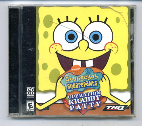 Bob Esponja: Operación Cangreburgers (jewel Case) Por Thq