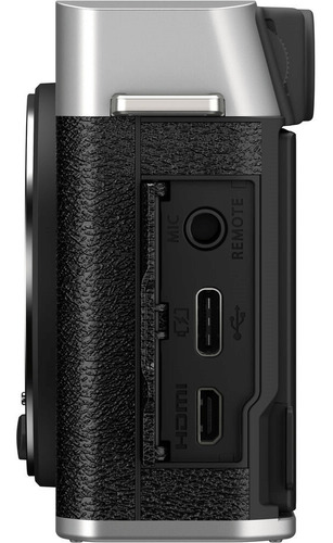 Câmera Fujifilm X-e4 Mirrorless 4k Prata (só Corpo)