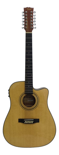 Guitarra Electroacústica 12 Cuerdas Docerola Smiger M12x50