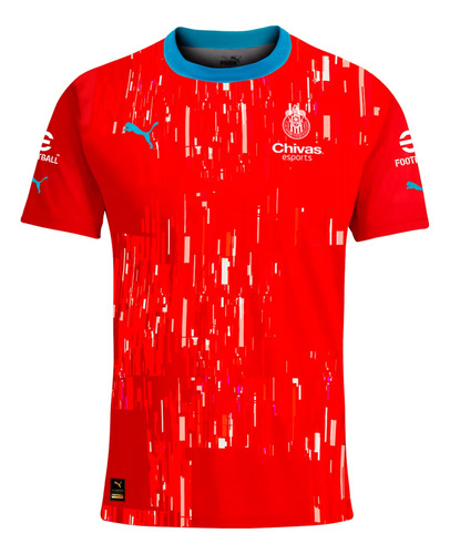 Jersey Playera Puma Chivas Guadalajara Para Niños Esports