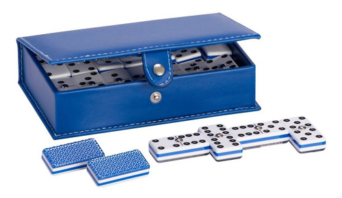 Domino Profesional Rombos Azul / Baraja Bicycle Poker Rojo