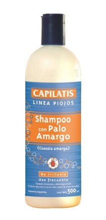 Capilatis Linea Piojos - Shampoo C/cuassia Amarga 510 Ml