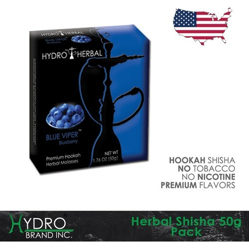 Hydro Herbal Shisha Blue Viper Blueberry 50g